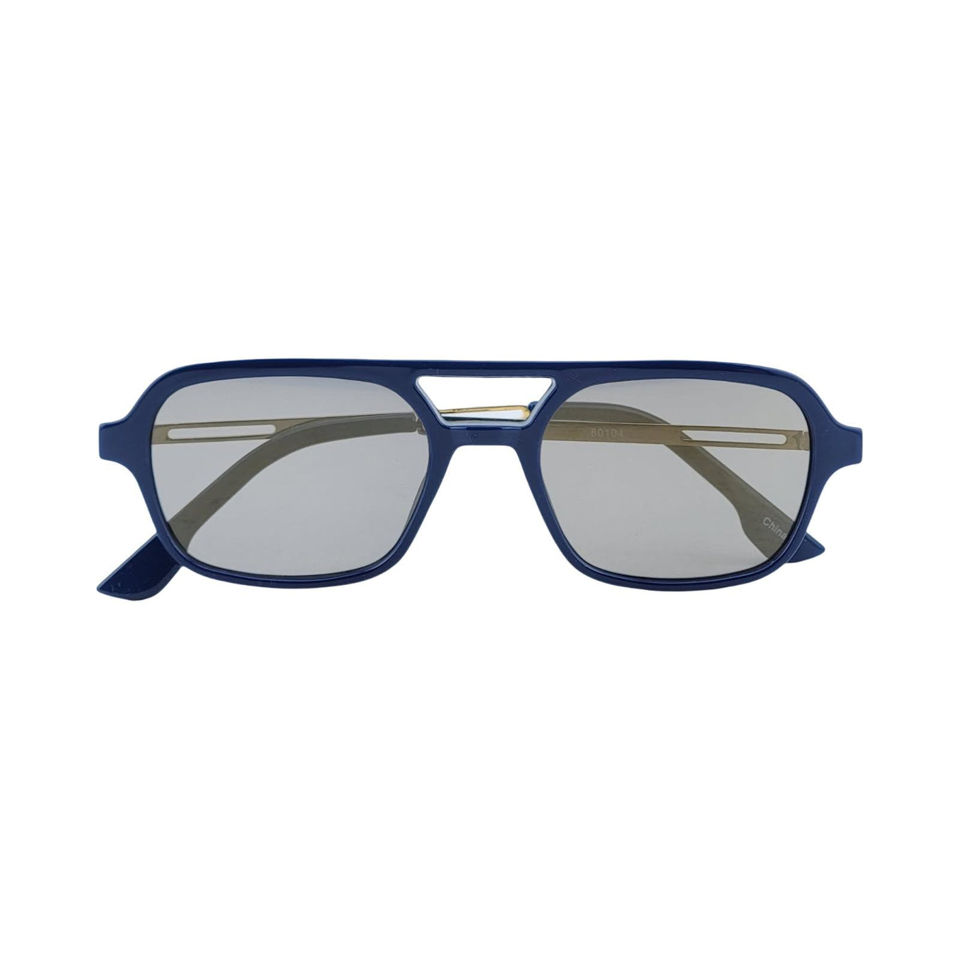 Sleek Slim Rectangular Aviator Sunnies