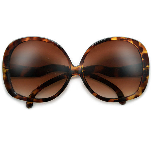 Huge Oversized 70mm Women's Designer Inspired Indie Fashion Sunglasses