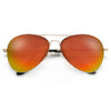 Premium Quality High Fashion 57mm Magenta Red Revo Aviator Sunglasses - Sunglass Spot