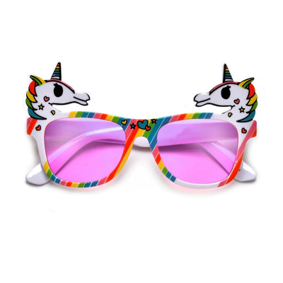 Kids Cute Colorful Rainbow Unicorn Sunnies - Sunglass Spot