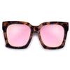 Boldly Chic Oversize 57mm Cat Eye Sunnies - Sunglass Spot