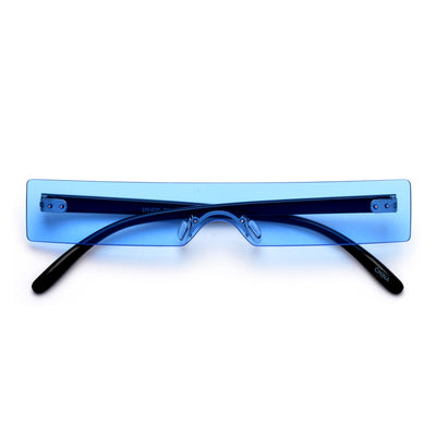 Ultra Slim 90s Throwback Shield Sunglasses - Sunglass Spot