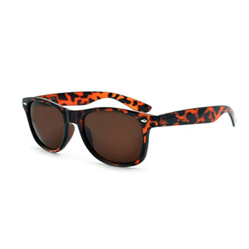 80s Iconic Tortoise Frame 80's Style Sunglasses