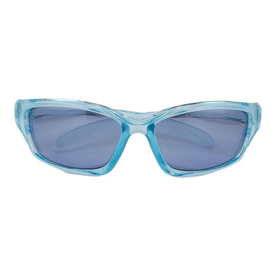 Sporty Wrap Around Fashion Sunglasses Translucent  Shades