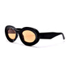 THICK CHUNKY OVAL SUNGLASSES