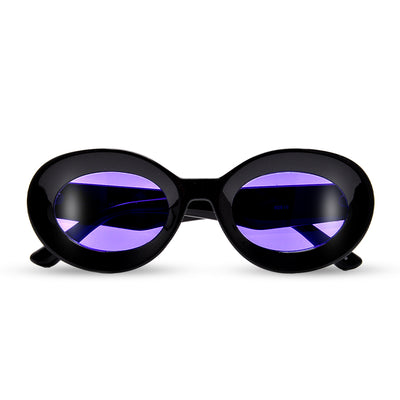 THICK CHUNKY OVAL SUNGLASSES