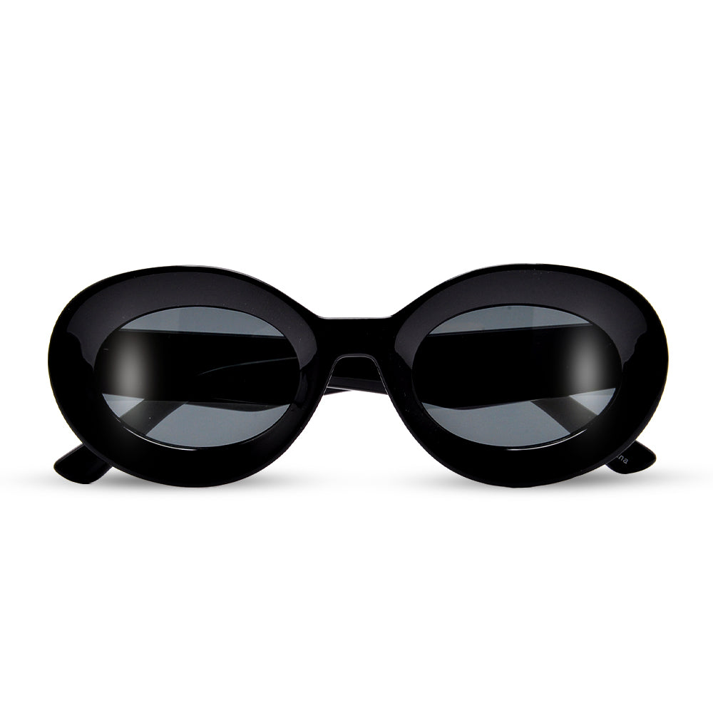 THICK CHUNKY OVAL SUNGLASSES