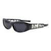 Slim Star Detailed Temple Fashion Sunnies