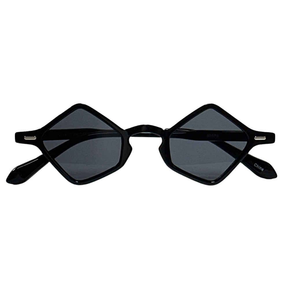 Arvada Women's Modern Fashion Geometric Diamond Shape Sunglasses