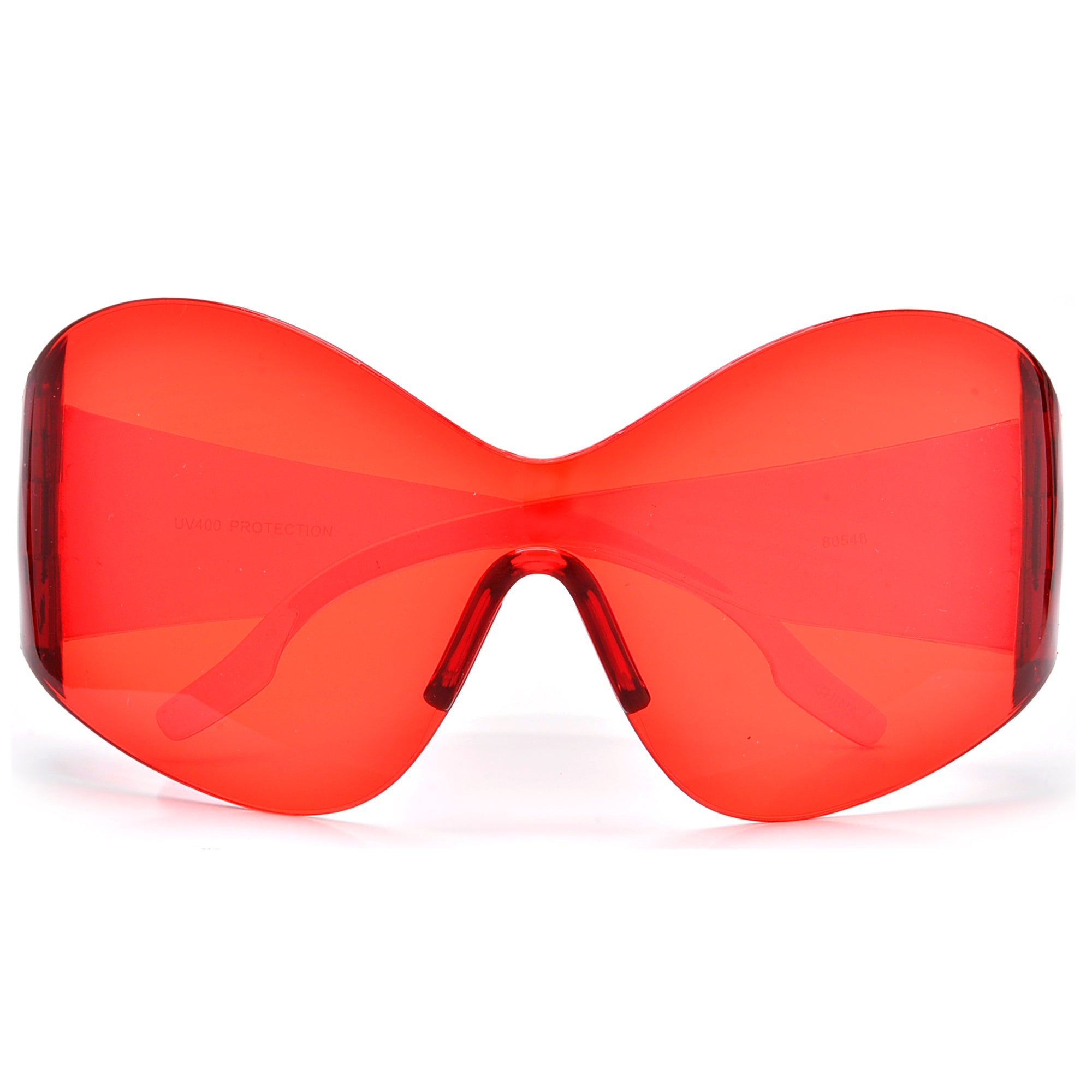 Oversize Full Coverage Shield Sunnies