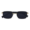 Outlined Narrow Rectangular Unisex Sunnies