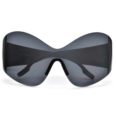 Oversize Full Coverage Shield Sunnies
