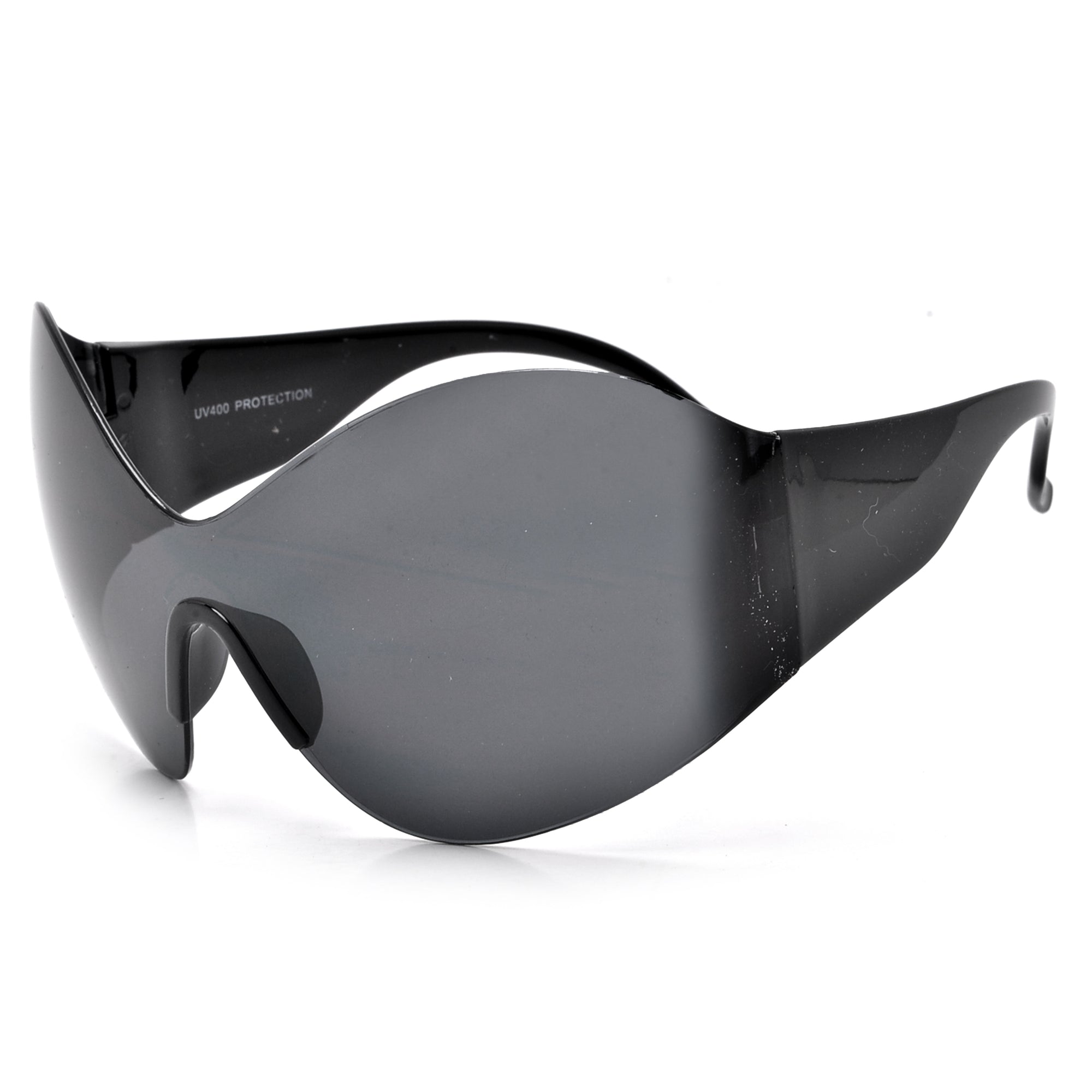 Oversize Full Coverage Shield Sunnies