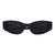 Slim Star Detailed Temple Fashion Sunnies