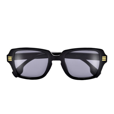 GOLD ACCENT CHIC FASHION APPEAL SQUARE SUNNIES