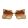 Angular Pointed Double Pin Point Fashion Sunnies