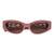 Slim Star Detailed Temple Fashion Sunnies