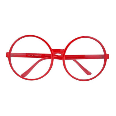 Super Oversized 69mm Round Boho Chic Clear Fashion Eyewear