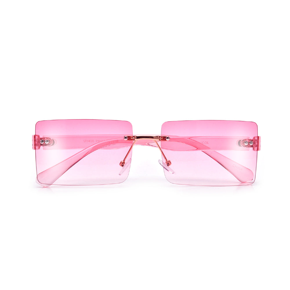 Slim Rimless Trendy Fashion Sunnies