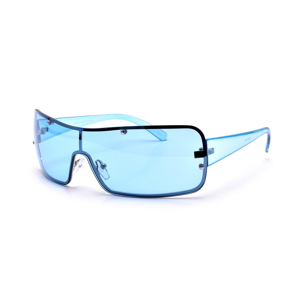 ULTRA CHIC STUDDED NARROW RECTANGULAR SUNNIES