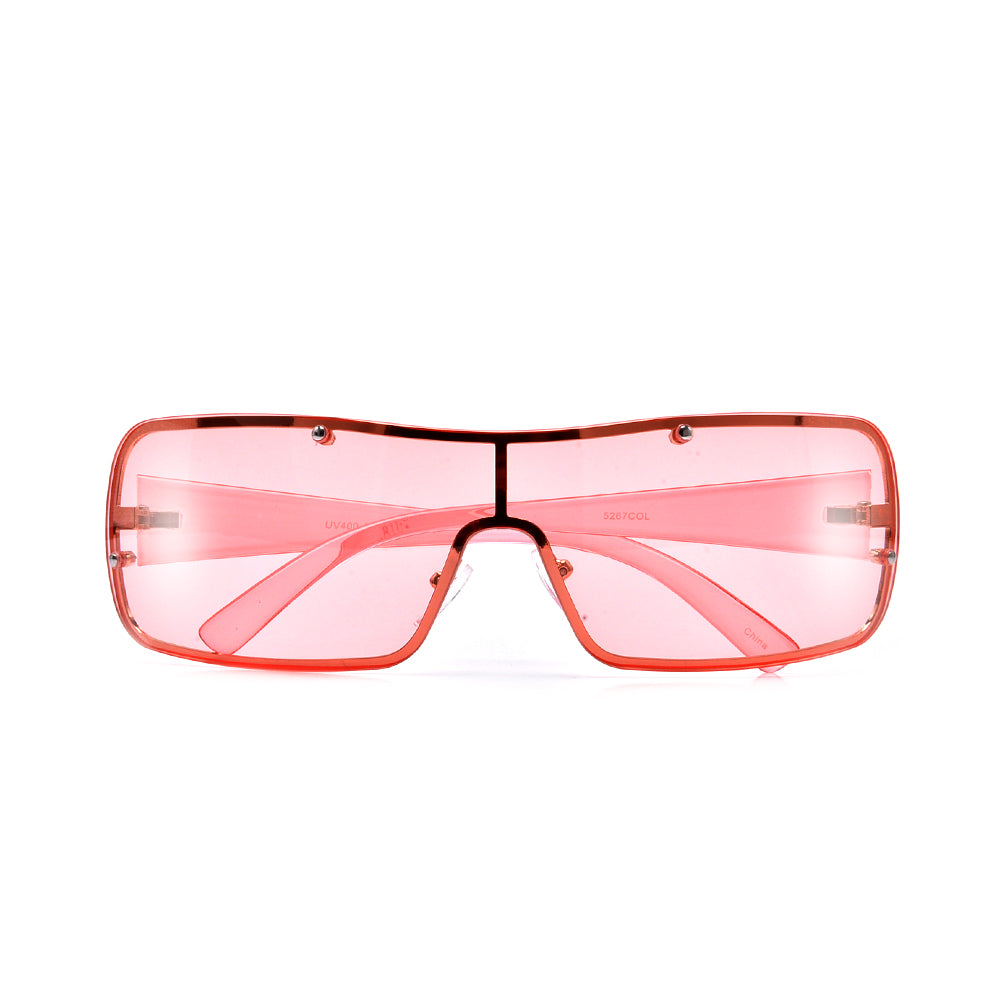 ULTRA CHIC STUDDED NARROW RECTANGULAR SUNNIES