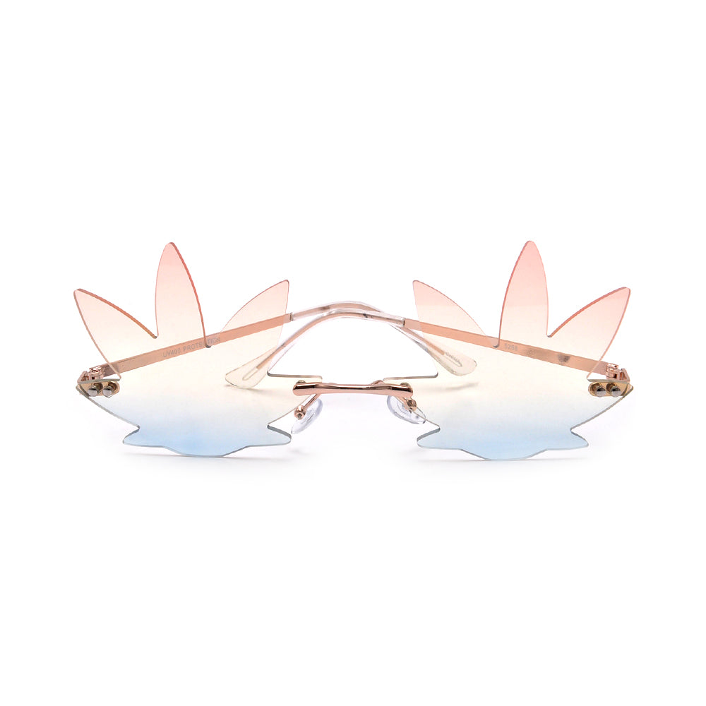 RIMLESS LIGHTWEIGHT 420 MARIJUANA WEED SUNNIES