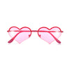 Cutesy Colorful Heart Shaped Lens Sunnies