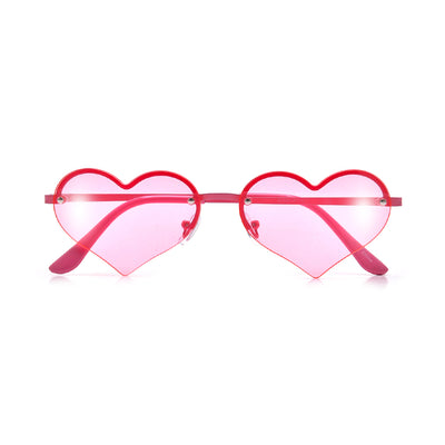 Cutesy Colorful Heart Shaped Lens Sunnies