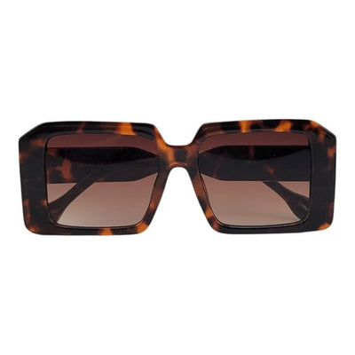 Classic Vintage Oversize Triple Point Square Fashion Sunglasses