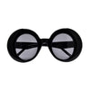 OVERSIZE THICK FLAT LENS ROUND SUNNIES