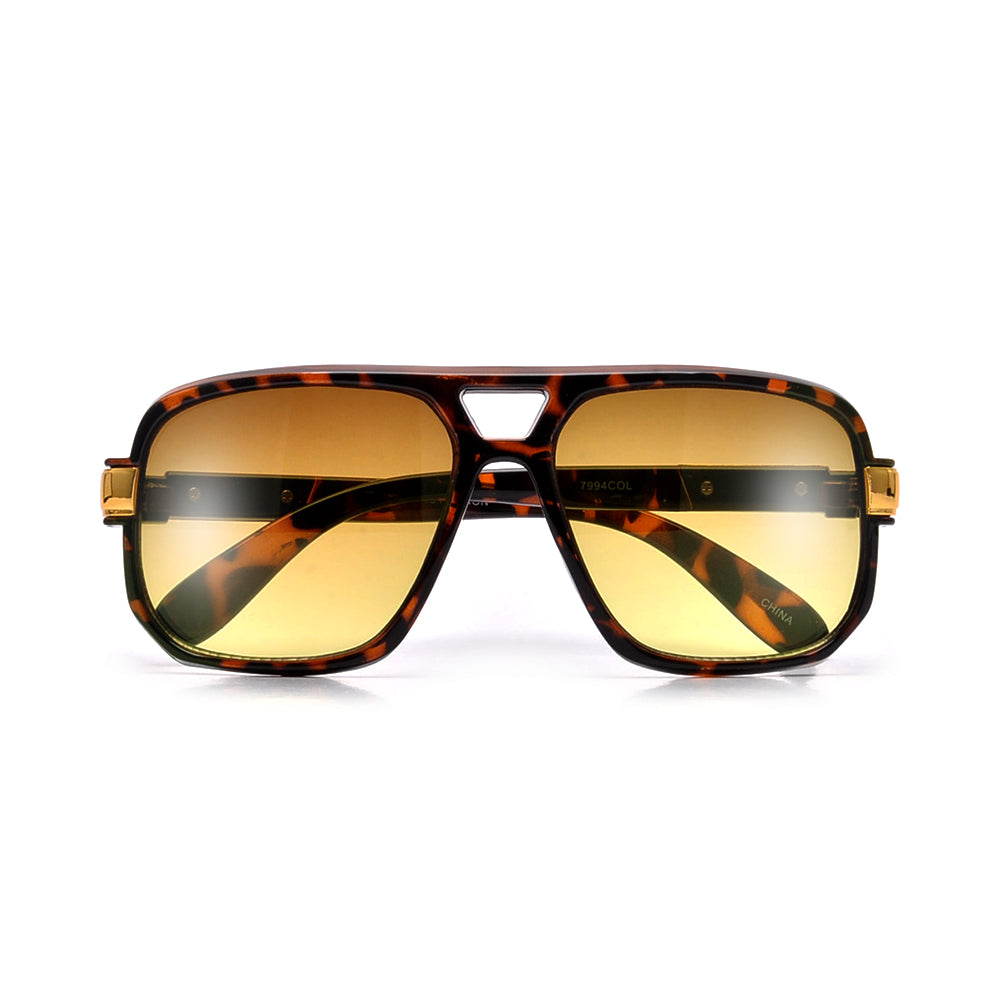 Classic Aviator Oversized Flat Top Aviator Sunglasses Large Square