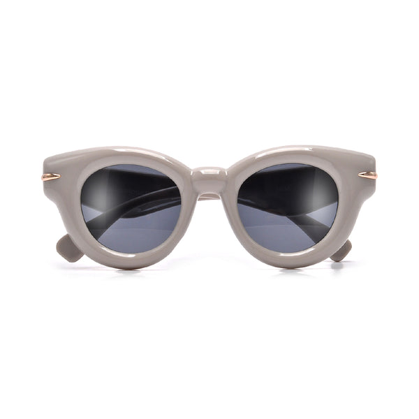 BOLD FUNKY TWO TONE ASYMMETRICAL SUNGLASSES $ 6.95
