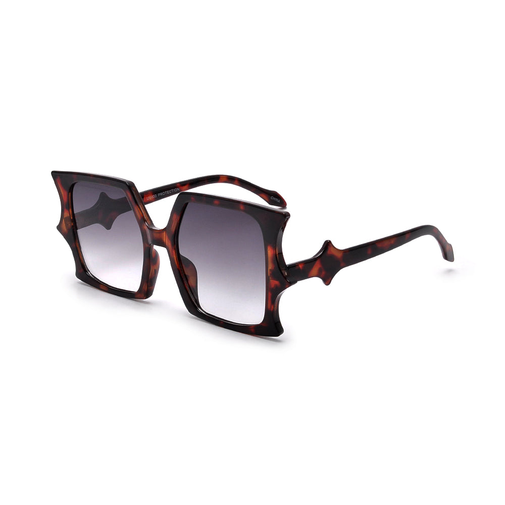 OVERSIZED FULL COVERAGE SQUARE BAT SUNNIES