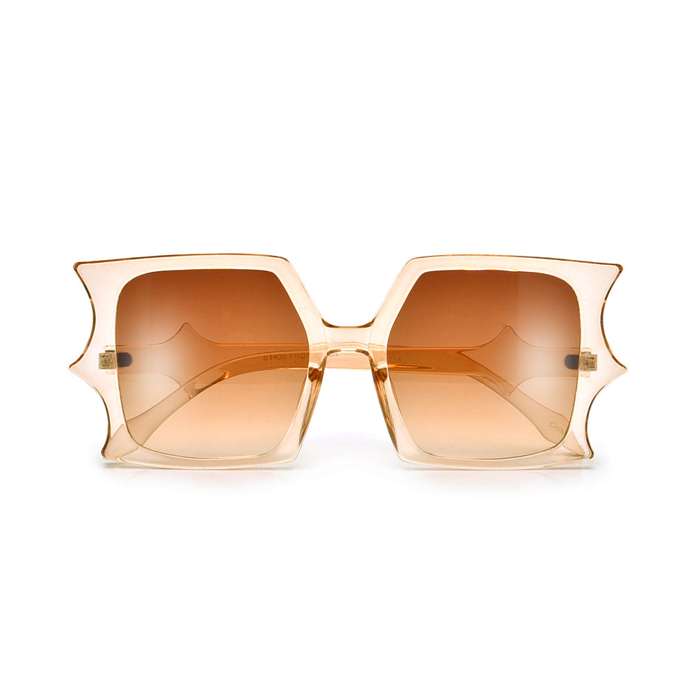 OVERSIZED FULL COVERAGE SQUARE BAT SUNNIES