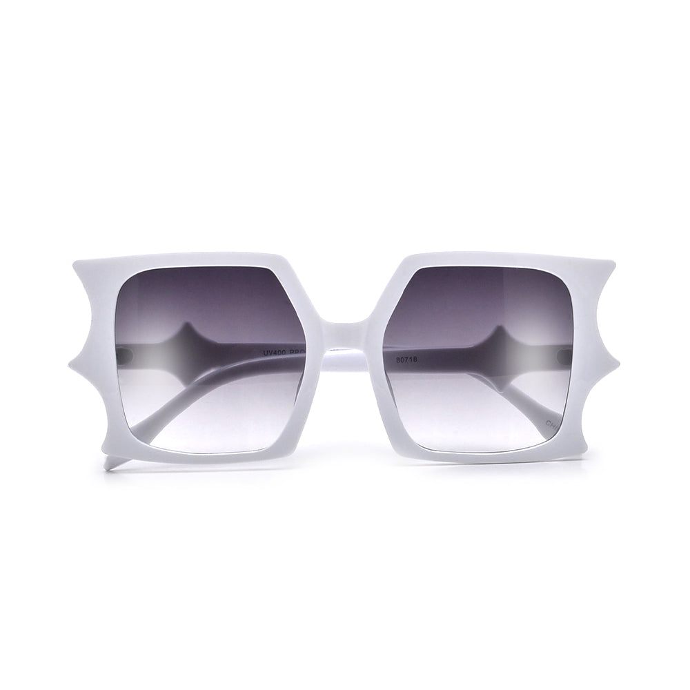 OVERSIZED FULL COVERAGE SQUARE BAT SUNNIES