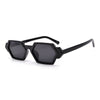 SLIM FASHION GEOMETRIC HEXAGON SHAPED SUNGLASSES