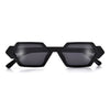 SLIM FASHION GEOMETRIC HEXAGON SHAPED SUNGLASSES