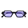 SLIM FASHION GEOMETRIC HEXAGON SHAPED SUNGLASSES