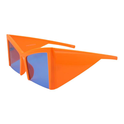 BOLD FUNKY NEON CAT EYE SUNGLASSES