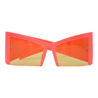 BOLD FUNKY NEON CAT EYE SUNGLASSES