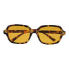 GOLD ACCENT CHIC COLORFUL FASHION APPEAL SQUARE SUNNIES