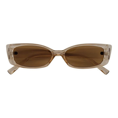 Slim Rectangular Vintage Cat Eye Sunnies