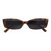 Slim Rectangular Vintage Cat Eye Sunnies