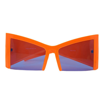 BOLD FUNKY NEON CAT EYE SUNGLASSES