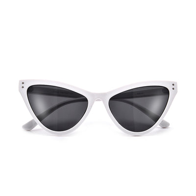 STUDDED HIGH POINTED TIP CAT EYE SUNNIES