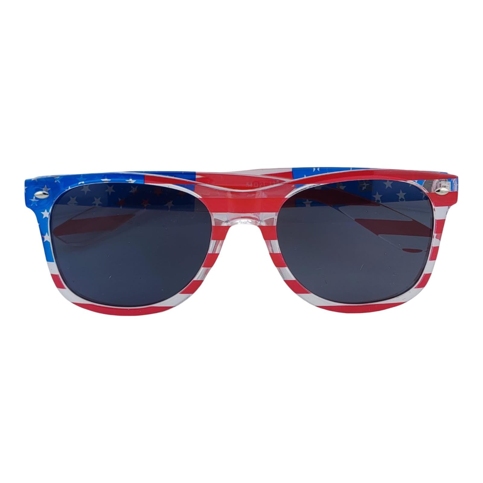 4th July US American Flag Classic Frame Glasses