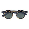 Retro Inspired Small 42mm Round Flip-Up Sunglasses / Glasses