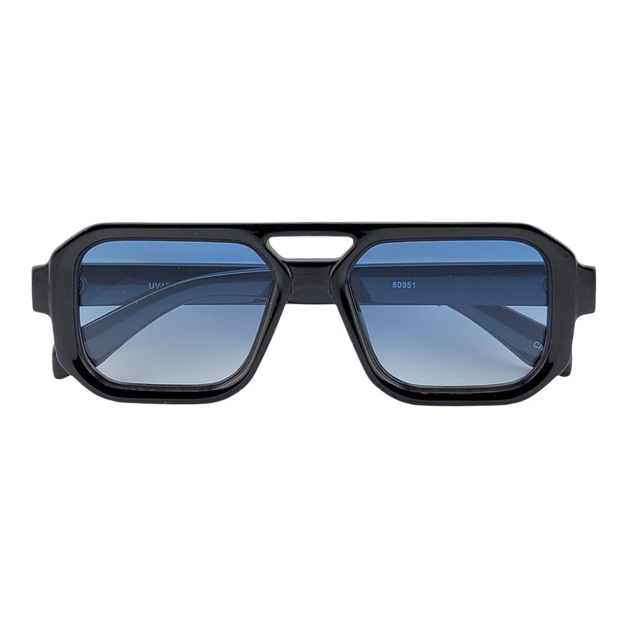 Flat Top Retro Rectangular Aviator Sunnies