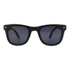 Foldable Matte Black Classic Frame Glasses