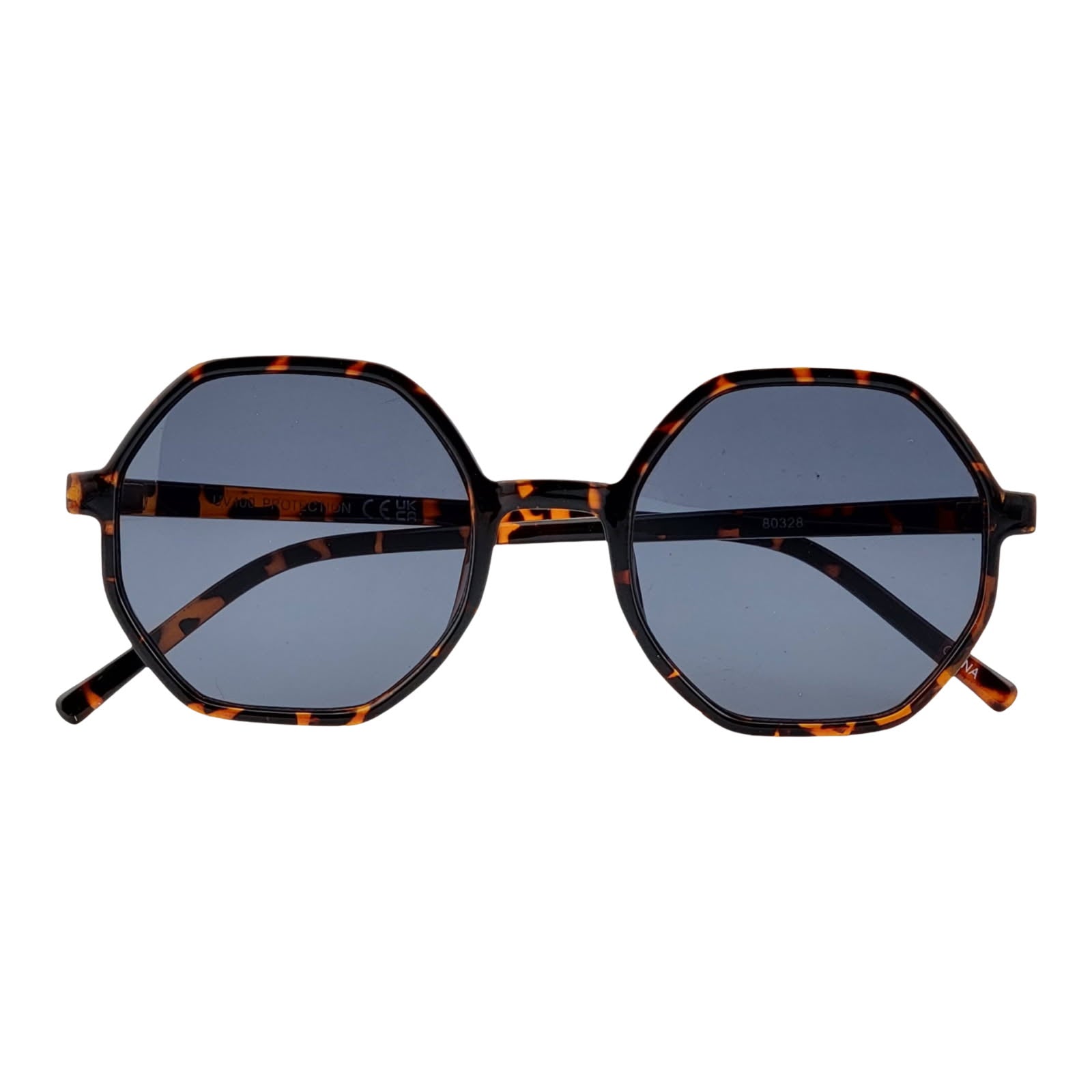 Retro Hexagonal Unisex Sunglasses